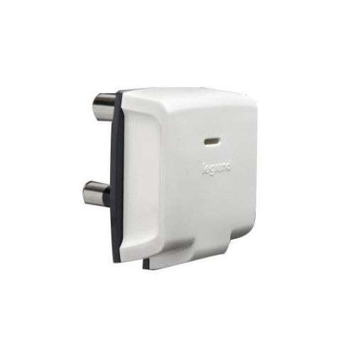 Legrand Arteor White Energy Plug, 3 Pin, 5738 07